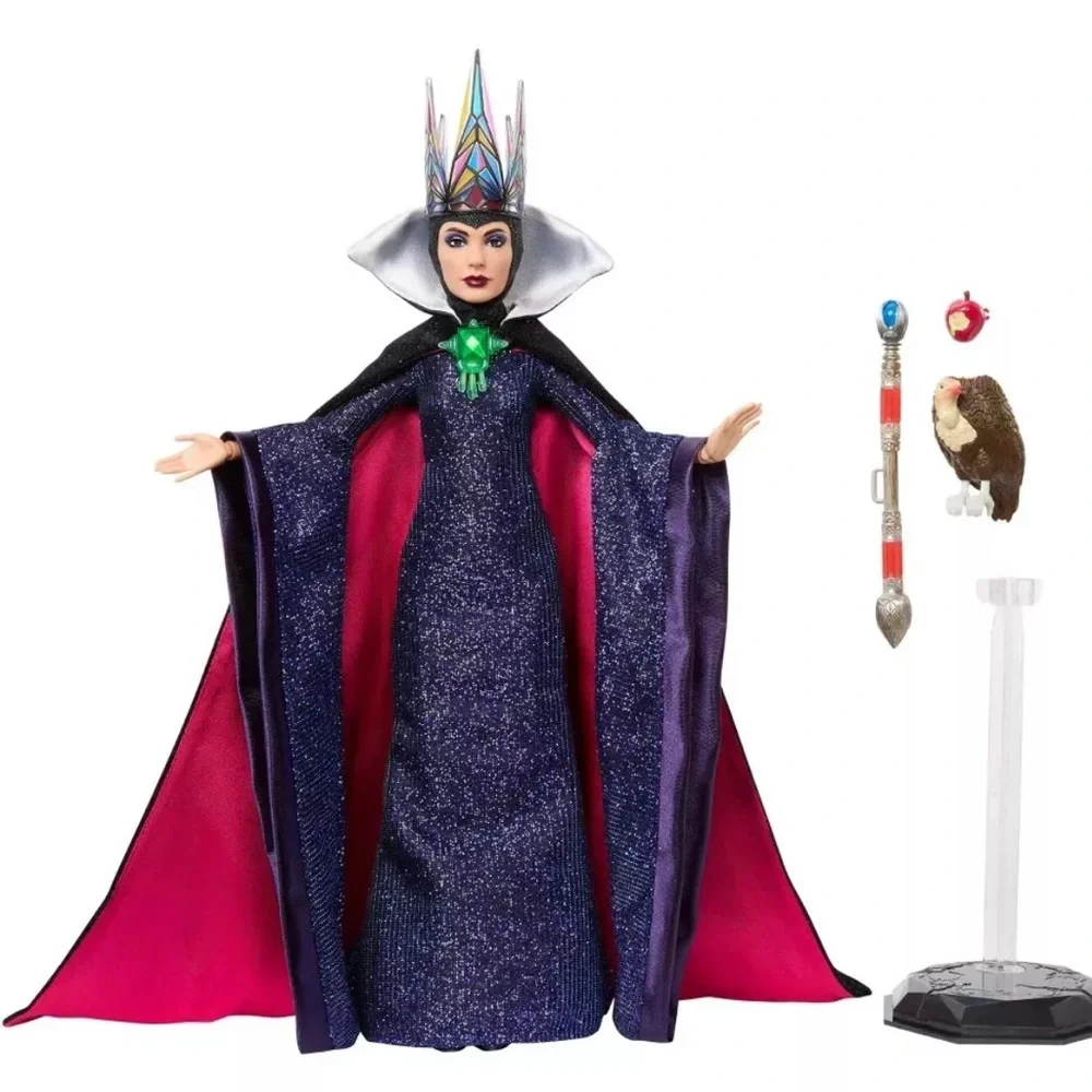 2025 Mattel Disney Snow White & Evil Queen Collectible Doll Set NIB🍎 - Picture 2 of 8